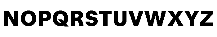 GTStandard MBlack 2 Font UPPERCASE
