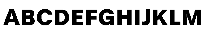 GTStandard MBlack Font UPPERCASE