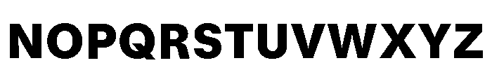 GTStandard MBlack Font UPPERCASE