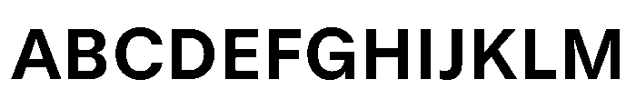 GTStandard MBold Font UPPERCASE