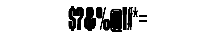 GTStandard MCompressedBlack 2 Font OTHER CHARS