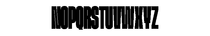 GTStandard MCompressedBlack 2 Font UPPERCASE