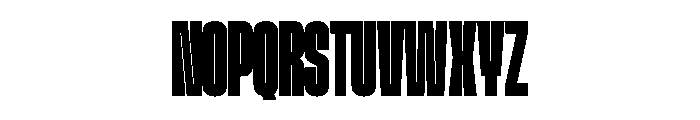 GTStandard MCompressedBlack Font UPPERCASE