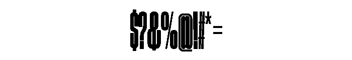GTStandard MCompressedBold 2 Font OTHER CHARS