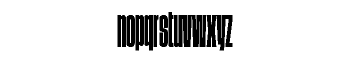 GTStandard MCompressedBold 2 Font LOWERCASE