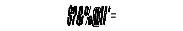 GTStandard MCompressedBoldOblique 2 Font OTHER CHARS