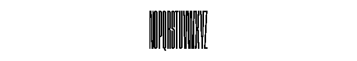 GTStandard MCompressedLight Font UPPERCASE
