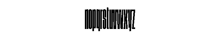 GTStandard MCompressedMedium Font LOWERCASE
