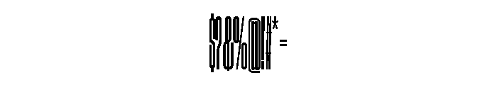 GTStandard MCompressedRegular 2 Font OTHER CHARS