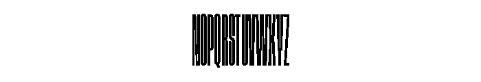 GTStandard MCompressedRegular Font UPPERCASE