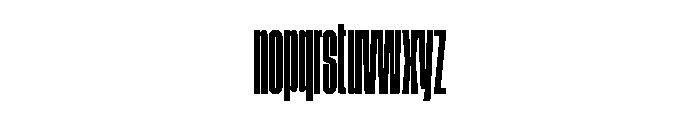 GTStandard MCompressedSemibold 2 Font LOWERCASE