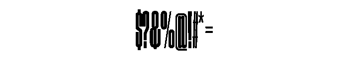 GTStandard MCompressedSemibold Font OTHER CHARS