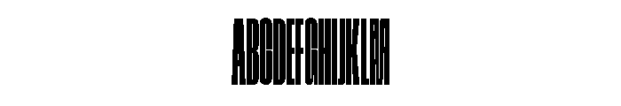 GTStandard MCompressedSemibold Font UPPERCASE