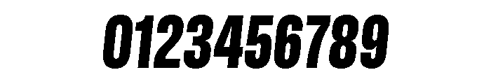 GTStandard MCondensedBlackOblique Font OTHER CHARS