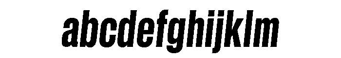 GTStandard MCondensedHeavyOblique 2 FONT