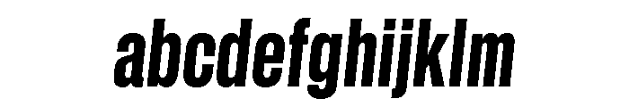 GTStandard MCondensedHeavyOblique FONT