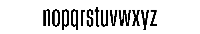 GTStandard MCondensedMedium 2 Font LOWERCASE