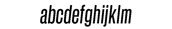 GTStandard MCondensedMediumOblique 2 FONT