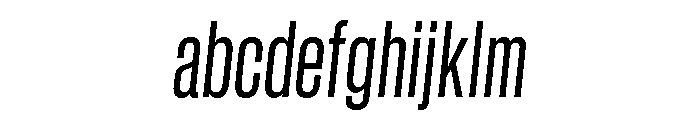 GTStandard MCondensedRegularOblique 2 FONT