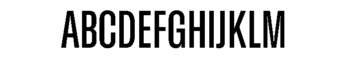 GTStandard MCondensedSemibold Font UPPERCASE