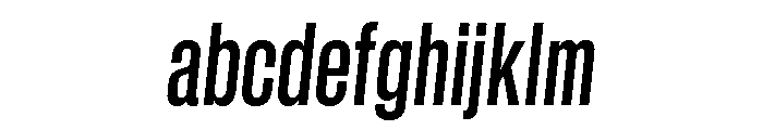 GTStandard MCondensedSemiboldOblique 2 FONT