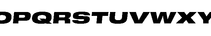 GTStandard MExpandedBlackOblique 2 Font UPPERCASE