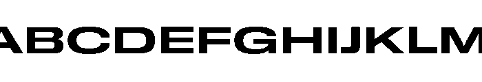 GTStandard MExpandedBold 2 Font UPPERCASE