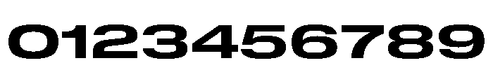 GTStandard MExpandedBold Font OTHER CHARS