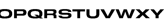 GTStandard MExpandedBold Font UPPERCASE