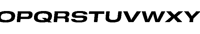 GTStandard MExpandedBoldOblique 2 Font UPPERCASE