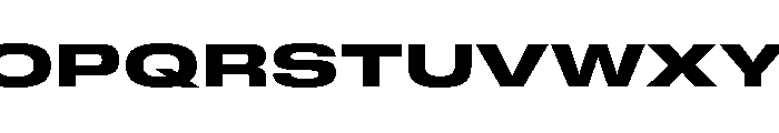 GTStandard MExpandedHeavy 2 Font UPPERCASE