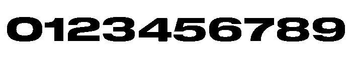 GTStandard MExpandedHeavy Font OTHER CHARS