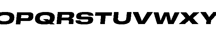 GTStandard MExpandedHeavyOblique 2 Font UPPERCASE