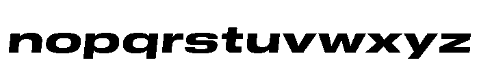 GTStandard MExpandedHeavyOblique 2 Font LOWERCASE