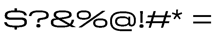GTStandard MExpandedLight 2 Font OTHER CHARS