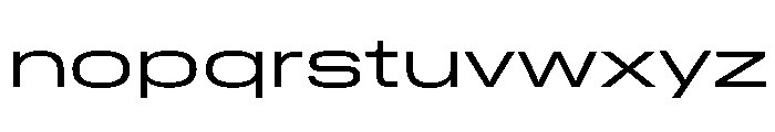 GTStandard MExpandedLight 2 Font LOWERCASE
