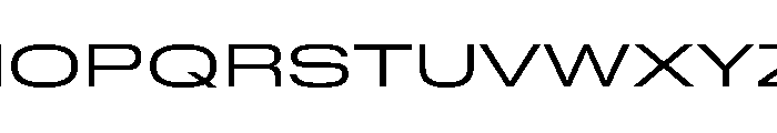 GTStandard MExpandedLight Font UPPERCASE