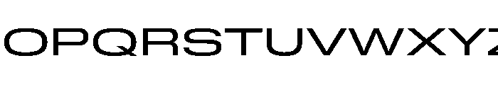 GTStandard MExpandedRegular Font UPPERCASE