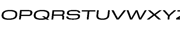 GTStandard MExpandedRegularOblique Font UPPERCASE