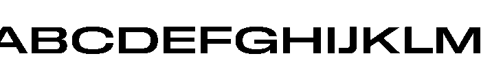 GTStandard MExpandedSemibold Font UPPERCASE