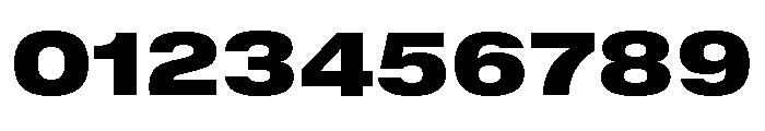GTStandard MExtendedBlack Font OTHER CHARS