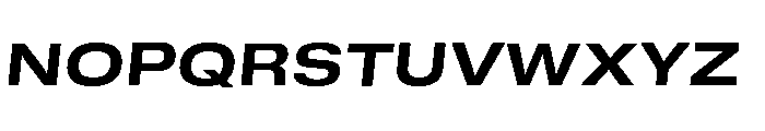 GTStandard MExtendedBoldOblique 2 Font UPPERCASE