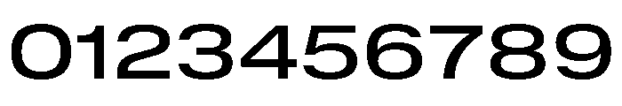 GTStandard MExtendedMedium Font OTHER CHARS