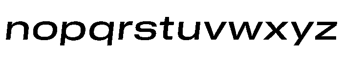 GTStandard MExtendedMediumOblique 2 Font LOWERCASE