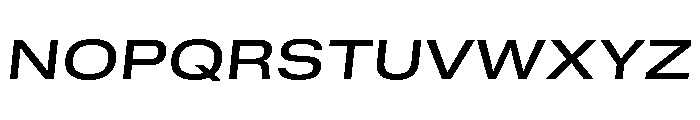 GTStandard MExtendedMediumOblique Font UPPERCASE