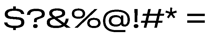 GTStandard MExtendedRegular 2 Font OTHER CHARS