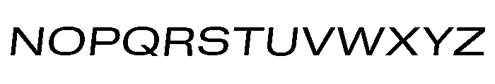 GTStandard MExtendedRegularOblique 2 Font UPPERCASE