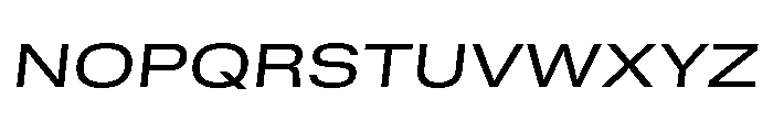 GTStandard MExtendedRegularOblique Font UPPERCASE