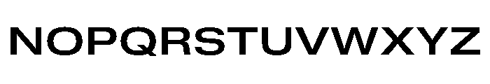 GTStandard MExtendedSemibold Font UPPERCASE