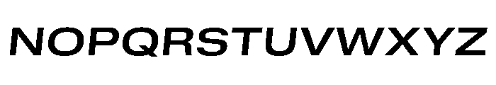 GTStandard MExtendedSemiboldOblique Font UPPERCASE